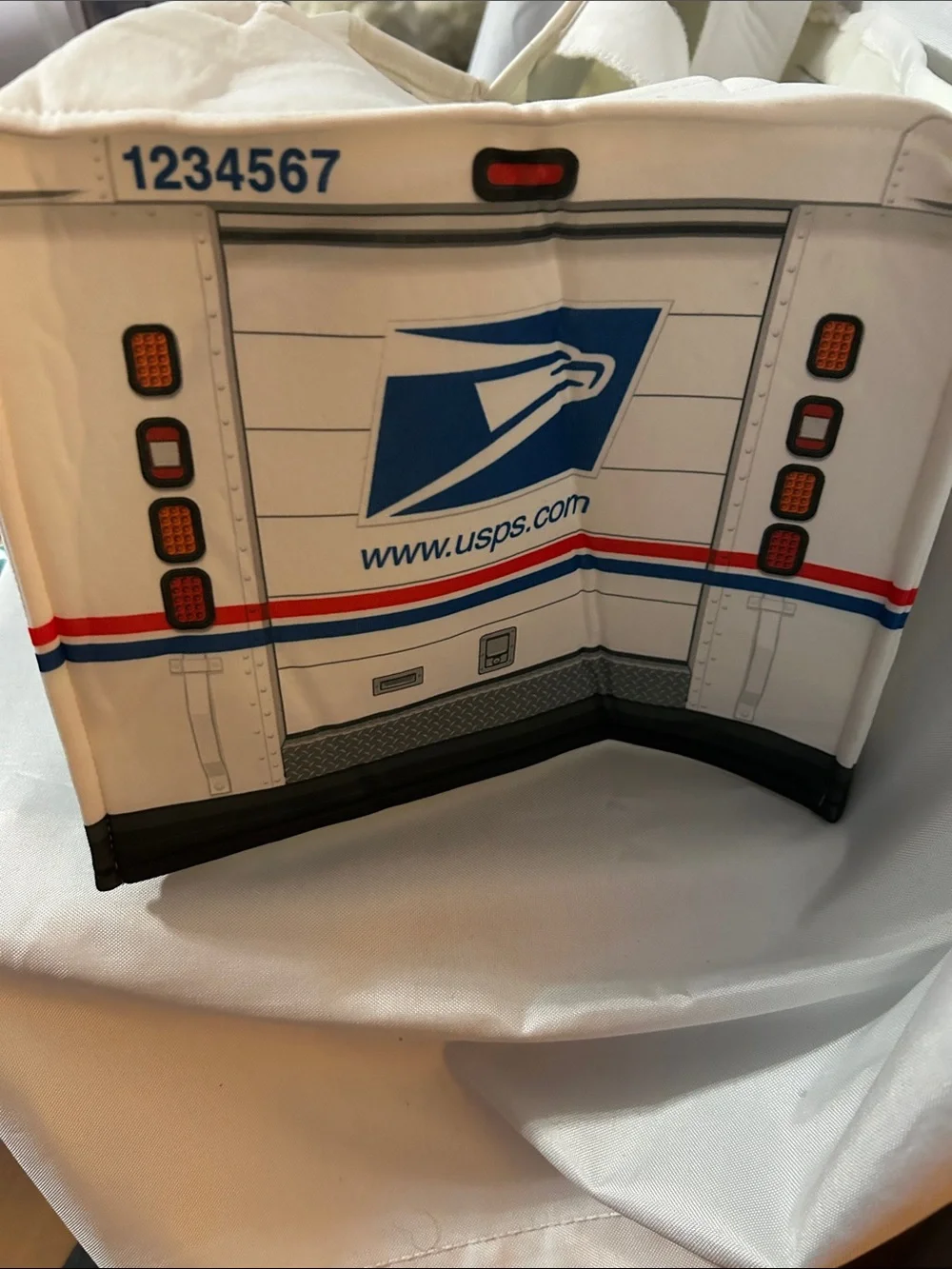 Rubies USPS Postal Truck Costume for Toddlers, Unisex Toddler 4T